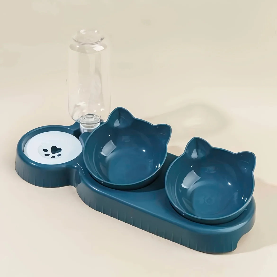 3-in-1 Pet Bowl Set with Automatic Water Feeder